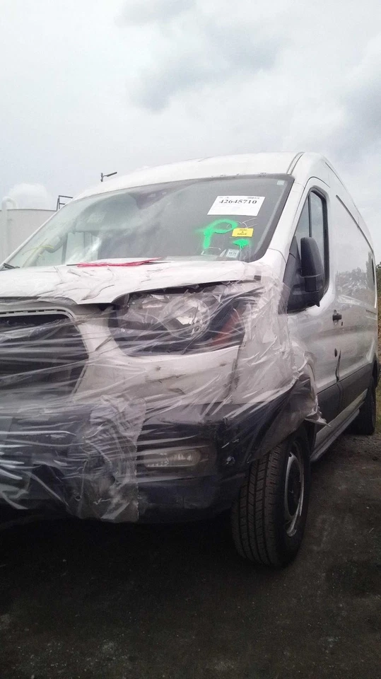 2020 Ford Transit 250 Left Door Mirror Assembly White 719135 104K Miles - Image 3 of 4