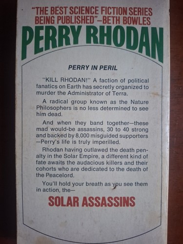 Perry Rhodan X3 24, 36 & 49 Classic Sci-Fi Vintage Bundle Paperbacks - Foto 10 di 10