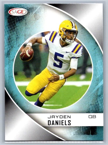 2023 SAGE Low Series - Jayden Daniels #8 - Bild 1 von 2