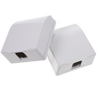 2 PCS Wasserdichte Steckdosenbox Steckdockenabdeckungen Outlet Covers