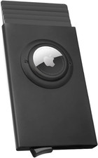 Airtag Card Holder Wallet with Airtag Holder, Pop up Wallet RFID Blocking Slim M