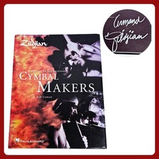 Zildjian Cymbal Makers Book Signed Armand Zildjian History Jon Cohan 1999
