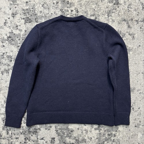 Vintage Polo Ralph Lauren 100% Wool Sweater Size Medium Pullover Made In USA - Picture 5 of 6