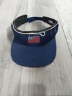 New! American Flag Visor Hat Sun Protection July 4th Golf Beach Lake Ocean River