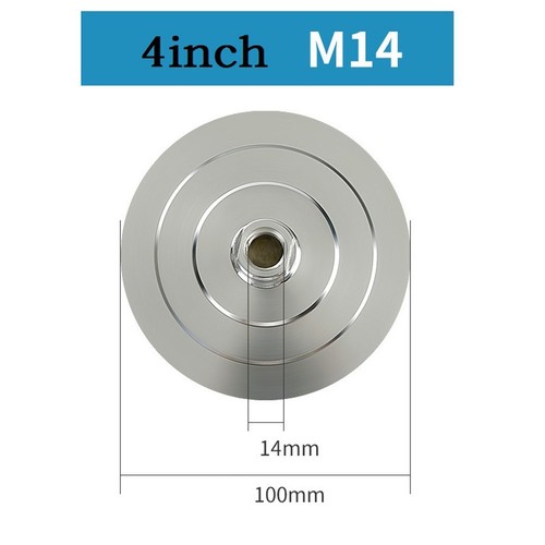 Sleek and Functional 4 Inch Backer Pad Made of Strong Aluminum Material - Picture 6 of 67