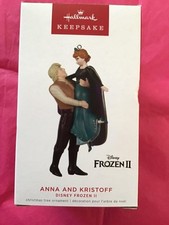 Hallmark Keepsake Ornament 2022 Anna and Kristoff Disney frozen II Disney