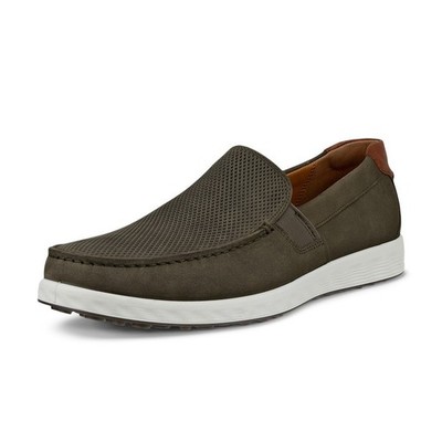 ECCO Men's S Lite Moc Tarmac Perf Classic Driving Loafer EU 47 Size 13 - 13.5 US