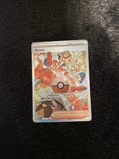 Pokemon TCG Paldean Fates Arven TCG 235/091 Special Illustration Rare Holo Card
