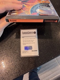 Turbografx 16 Turbo Grafx 16 Game Neutopia Complete in Case Manual