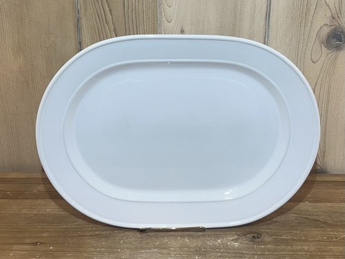 NANCY CALHOUN CORONADO WEISS 15,75" Ovale Platte Portugal Ofenfest Keramik