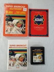 Super Breakout Atari 2600, 1981 Complete In Box CIB Tested (D035)