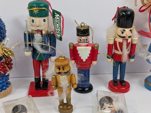 Figuras decorativas vintage de adornos cascanueces - Imagen 3 de 5