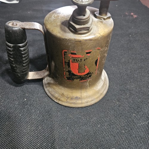 Vintage Wender Messing Lötlampe Gusseisen Düse - Bild 2 von 6