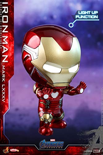 Cosbaby Avengers Endgame Talla S Iron Man Mark 85 Marvel Figura Iluminada Hot Toys - Imagen 2 de 2