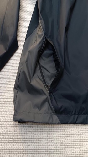 Columbia Omni-Shield Rain Jacket Mens XL Gray Windbreaker Hooded Packable - Picture 2 of 8