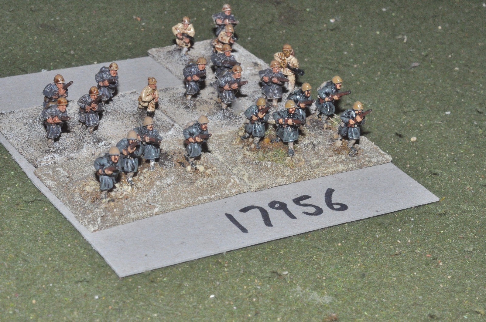 15mm WW2 italian - n. african campaign infantry 22 figs - inf (17956) 15mm WW2 italian - n. african campaign infantry 22 figs - inf (17956)