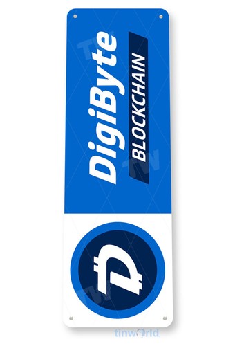 Signo de criptomoneda Digibyte DGB.X aceptado aquí D085 - Imagen 3 de 3