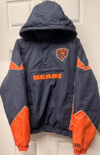 Chicago Bears Hooded Herren Longsleeves Jacke Polyester Orange-Blau | LARGE - Bild 2 von 8