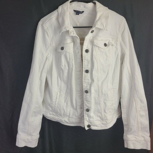 Tommy Hilfiger White Jean Jacket 