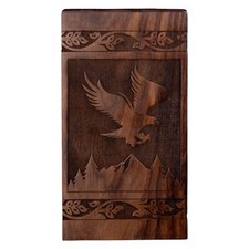 Wooden Urns For Human Ashes Adult Male Female - Cremation Urn Large Wood Urn ...