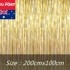 gold metallic tinsel curtain foil party christmas door decoration shiny string - Foil Christmas Door Decorations gold metallic tinsel curtain foil party christmas door decoration shiny string - Foil Christmas Door Decorations