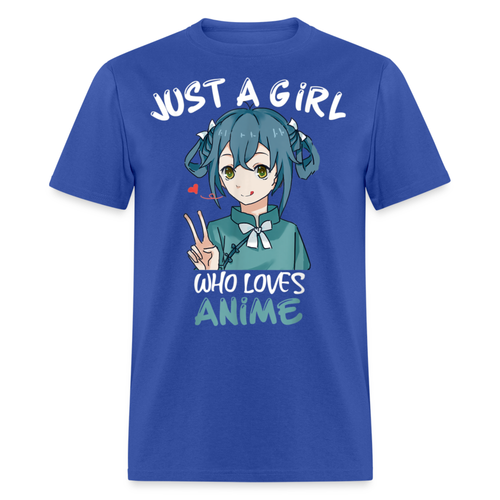 Just a Girl Who Loves Anime shirt Best Gift Cute Beautiful Anime Lovers T-Shirt - Picture 87 of 91