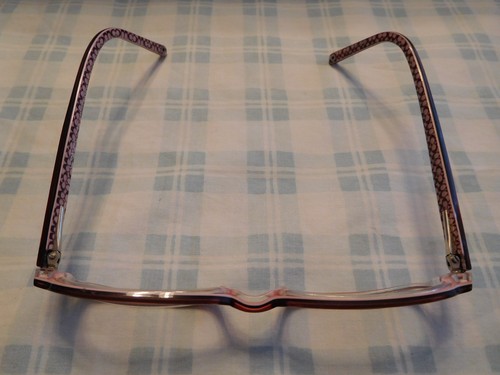 Coach Hilary Burgandy Sunglasses Eyeglasses Eyeglass Frame - Picture 6 of 12