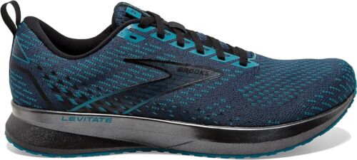 Brooks Levitate 5 Running Shoes Titan/Crystal Teal/Black US Men 14.0