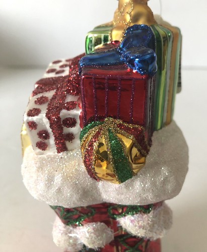 Christopher Radko Glass Christmas Ornament “Ho Ho Heels” NOS 2010 - Picture 4 of 10