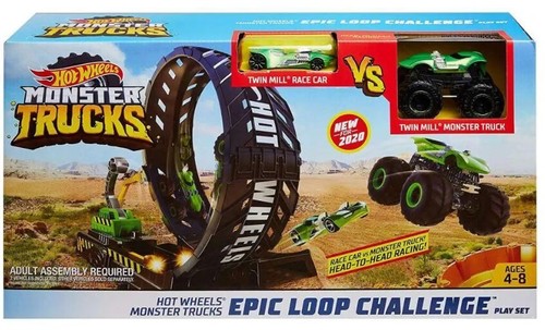 HOT WHEELS MONSTER TRUCKS EPIC LOOP CHALLENGE PLAYSET - Bild 1 von 4