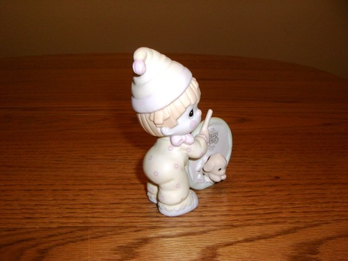 PRECIOUS MOMENTS, B-0105, CLUB TOUGH ACT FOLLOW, 1990 CHARTER BIRTHDAY CLUB, MIB - Picture 9 of 10