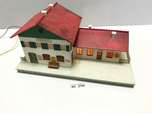 Vau-Pe 220 H0 Bahnhof Talhausen, mit Beleuchtung, 1:87, sehr selten & RAR - Bild 2 von 9
