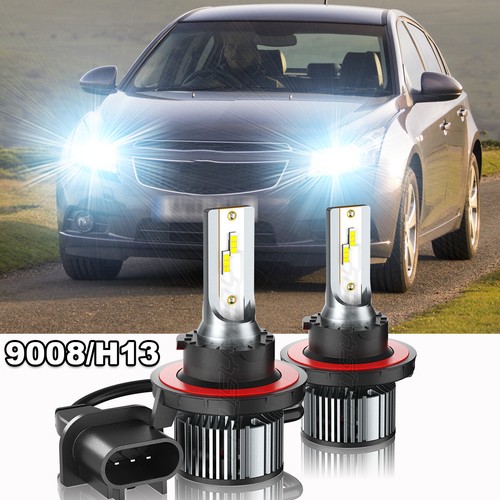 For Chevy Cruze 2011 2012 2013 2014 2015 LED Headlight Bulbs Combo Hi/Lo Beam