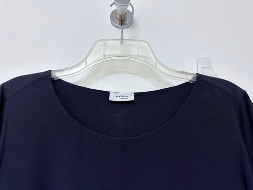 Akris Punto Twilight City Print Top Silk Blouse Purple Skyline Dots Airplane 8 - Picture 4 of 14