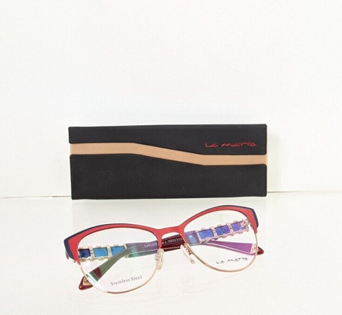 Brand New Authentic LA MATTA Eyeglasses LM 3258 Col. 1 53mm LM3258 Made in Italy - Picture 3 of 7