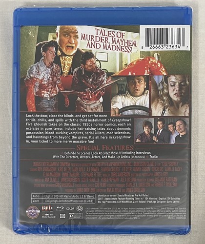 Creepshow III 3 Blu-ray Brand New Scream Factory - Picture 2 of 2