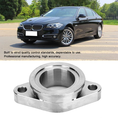 Stainless Steel 38mm to 38mm 2 Bolt To MVS VBand Wastegate Adapter Flange - Picture 1 of 9