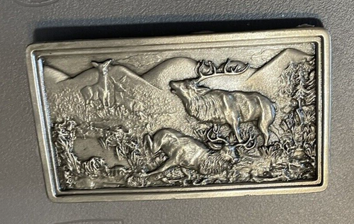 Liebe 1977 Bergamont Brassworks Silber Gürtelschnalle F-144