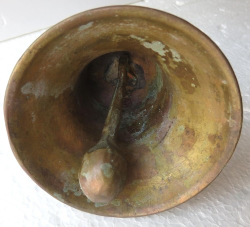 250610 Una piccola campana di Agnone della prima metà del Novecento, in bronzo - Foto 8 di 9