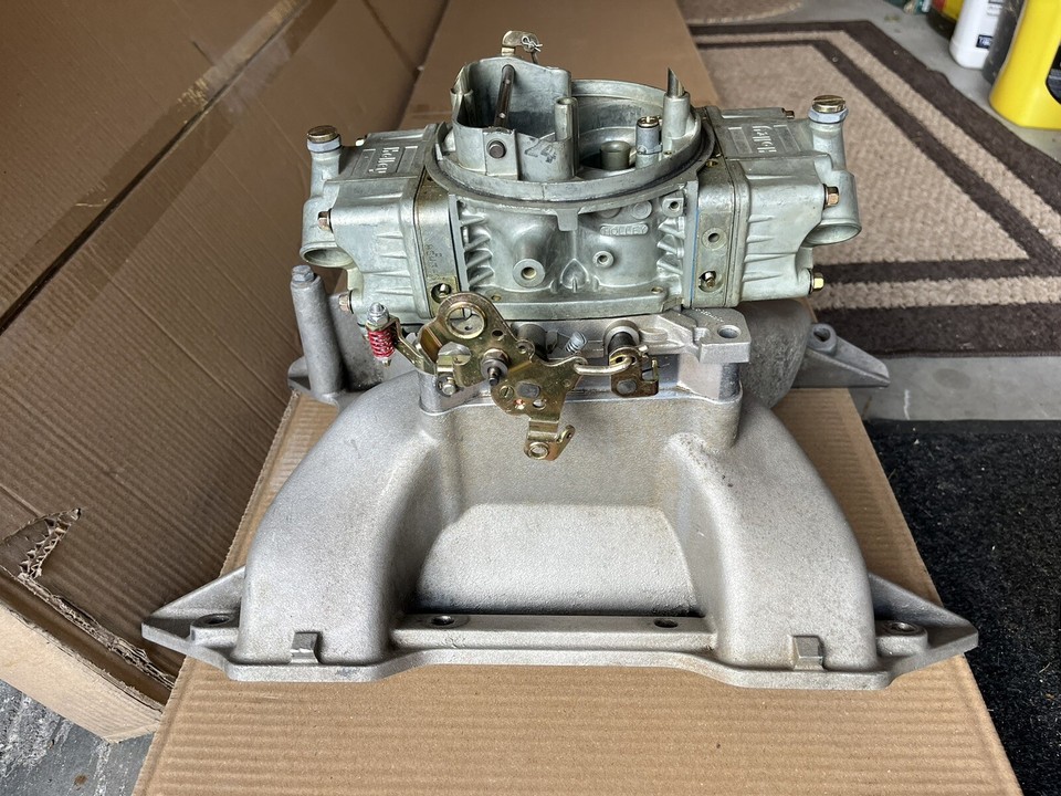 850 Holley Carburetor with K&N Air Filter & Crome Air Cleaner eBay