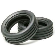 Tamiya 51207 RC 2Wd Off Road Wide Grooved Front Tires (60/19) (2Pcs)