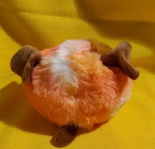 TY Puffies MANDARIN der Hund (3 Zoll) Stofftier Puffball Plüsch NEU - Bild 4 von 6