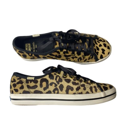 Keds x Kate Spade New York Calf Hair Leopard Print Sneakers