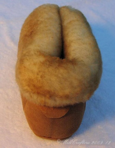 NEW MENS BEST COCOA SHEEPSKIN SOFT SOLE SLIPPERS SIZE 8 9 10 11 12 13 14 N0975-M - Picture 7 of 12