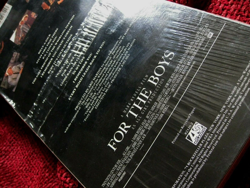 BETTE MIDLER CD FOR THE BOYS BEATLES SOUNDTRACK SEALED LONGBOX BOX PROMO HYPE LP - Image 2 of 4