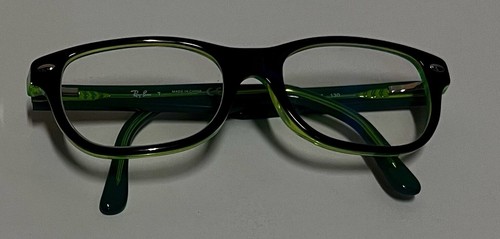 Ray-Ban 1555 Kinder Brille Brillengestell Schwarz Grün 48 16 130 Dist R 27 L 26,5 - Bild 1 von 4