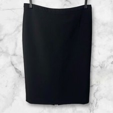 Fendi Black Knee Length Pencil Skirt Size 40/US 4