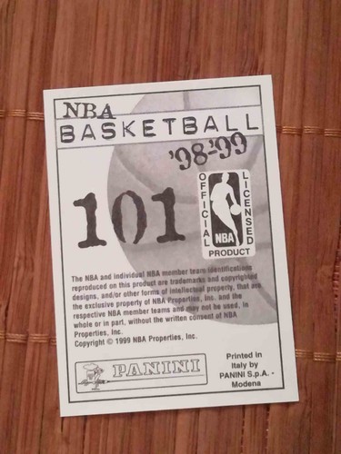 * PICK ANY STICKER * Panini NBA Basketball 1998 1999 98 99 NEW UPDATED LIST - Zdjęcie 193 z 299