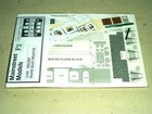 Mainstreet Models N Gauge card building kit F2 Low Relief Bank Main Branch