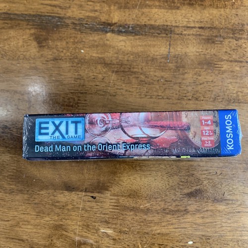 Exit the Game: Dead Man on The Orient Express (2018, Kosmos) Factory Sealed NEW! - Picture 4 of 6
